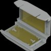 207-1372 Gel box, IPX8, series 221, max. 4mm² terminals, size 1