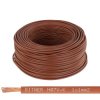 Przewód instalacyjny BiTOne H05V-K / LgY 1 500V brązowy linka giętka Bitner /100m/