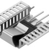 Clip-on heatsink, (L x W x H) 40 x 23 x 9 mm, 17.8 K/W, solderable surface, 10151862
