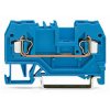 WAGO 280-904 5mm 2-cond. Through Trm. Block ATEX Ex I Blue
