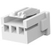 Plug housing, 3 pole, pitch 2.5 mm, straight, natural, 5-917687-1