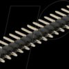 66693 Pin header 20 pin, pitch 2.54 mm, 1-row, straight, 5 pieces