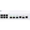 Qnap QSW-M408-2C, 8x 1GbE, 2x 0GbE SFP+, 2 x combo 10GbE SFP+/RJ45, managed switch