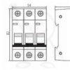 3B 25A 6kA230/400V~ Ideal 1536 KMB6-B25/3