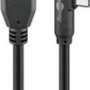 Kabel USB-C™ na USB-A 3.0 90, czarny - Długość kabla 1.5 m