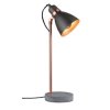 Lampa biurkowa Paulmann Neordic Orm 79624 E-27 20 W szary, miedziany