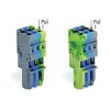 WAGO 769-103/000-038 1-way Plug/Base Module 3-pole Grey/Blue/Grn-yellow