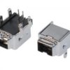 IEEE-MS1B4-R gniazdo kątowe 4-pin