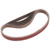 Sealey SA355/B100G Sanding Belt 100grit 20 x 520mm Pack of 5