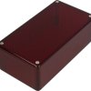 PC enclosure, (L x W x H) 150 x 80 x 50 mm, red/transparent, IP54, 1591DTRD