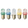 Ba9s LED 24V zielona 1xLED Bosma 7590