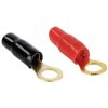 ACV 30.4700-10 Car stereo ring terminal 4-piece set 10 mm² Black Red