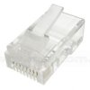 Wtyk RJ-45, 8p8c, kat5, na przewód płaski, linkę, UTP
