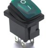 PRZEŁĄCZNIK HERMETYCZNY MAŁY ZIELONY 230V