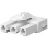 Plug housing, 3 pole, pitch 6.5 mm, straight, natural, 179938-1