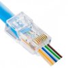 WTYK RJ45 8P8C KAT.6 PRZELOTOWY