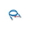 Kabel LAN Kat.6 UTP 1,5m Blue Niebieski