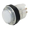 Arcade Button with LED - 30mm Translucent Clear