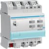 KNX system Sterownik żaluzji 4-krotny, 230V AC, 4M TYA624C