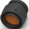 Socket, 31 pole, straight, black, HDP26-24-31PE-L017