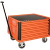 Szafka narzędziowa, na kółkach, 5-szufladowa, materiał: Stal, Bahco