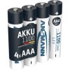 Nickel metal hydride-battery, 1.2 V, 1100 mAh, AAA, 5035232, package with 4 pieces