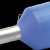 43312 Bootlace ferrule, 2.50 mm², blue
