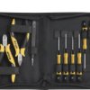 Zestaw narzędzi ESD (szczypce, wkrętak do pobijania 5i, pęseta) w pokrowcu na narzędzia 43994 /9szt./
