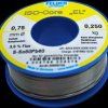 Solder, leaded, Sn60Pb40, Ø 0.75 mm, 250 g, 20600720