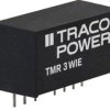 DC converter, 18-75 VDC, 3 W, 1 output, 5 VDC, 79 % efficiency, TMR 3-4811WIE