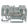WAGO 280-901 5mm 2-cond. Front Entry Through Terminal Block Grey