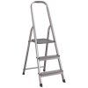 Sealey ASL3S Aluminium Step Ladder 3-tread En131