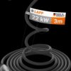 5555934039 Type 2 cable, for electric vehicles, 22 kW, 32 A, 3-phase, helix