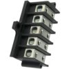Listwa Zaciskowa Pięciopolowa Typu Zgx 5X35mm2 Czarna Gep-00171
