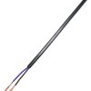 Przewód przyłączeniowy TRU COMPONENTS 93030c520, 2 x 1 mm², Platerowany miedzią aluminiowy rdzeń, 20 m, czarny
