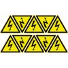TE Connectivity 7-1768019-9 Warning Signs Self-Adhesive Film 10pcs