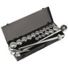 Sealey AK259/CRV Socket Set 22pc 3/4"sq Drive - Walldrive - Duometric