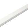 Mini cable duct, (L x W x H) 2000 x 9 x 4.5 mm, PVC, white, 6150268