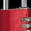 YE3CB/38/131/1/CO Combination lock, aluminium, 4-digit numerical sequence, 38 mm