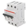 S203-D40 Wyłącznik nadprądowy, 230/400VAC, Prąd znamionowy: 40A, 3-biegunowy, 6kA, szczelność IP20