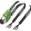 Przewód czujnik-siłownik ze złączem Złącze M12 długość 10m Rodzaj A Męskie