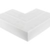 Naroże płaskie stałe RAPID 45-2 200x200x130 GK-FS53130RW białe 6113260