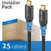 FI-U400-020-PCK USB 20 Gb/s cable, C plug, 2.0 m, pack of 25