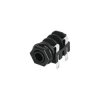 Neutrik NMJ2HF-S Audio Jack Socket 6.35mm Mono Black Durable Lockable