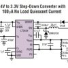High Voltage 3A, 200kHz Step-Down Switching Regulator with 100µA Quiescent Current