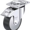 Blickle 749454 L-PP 150R-FI-FA Rolka obrotowa z blachy stalowej Średnica koła: 150 mm Maksymalne obciążenie: 300 kg 1 sz
