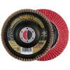Rhodius 210249 LSK FK Flap Disc 115mm 22.23mm for Stainless Steel Grinding