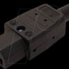 915.170 IEC coupling, straight, black
