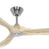 CasaFan ECO GENUINO 152 BN-NT Wentylator sufitowy 16.6 W (Ø x W) 1520 mm x 285 mm chrom pilot zdalnego sterowania, tryb
