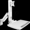 IB-WS700-W Workstation, monitor holder + wall mounting